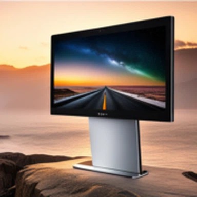 Levendig kleuren LCD-scherm